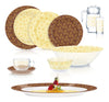 Luminarc 46-PCS-GOLD-CRESCENT