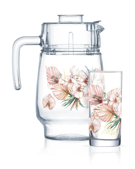 Luminarc 7PC-FLOROSA-DRINK-SET