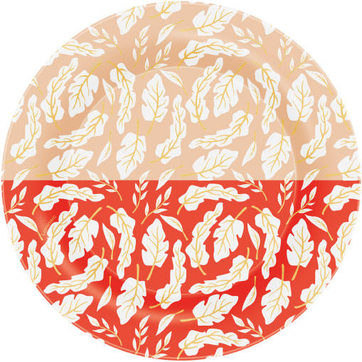 Luminarc DESSERT_AUTUMN-LEAVES