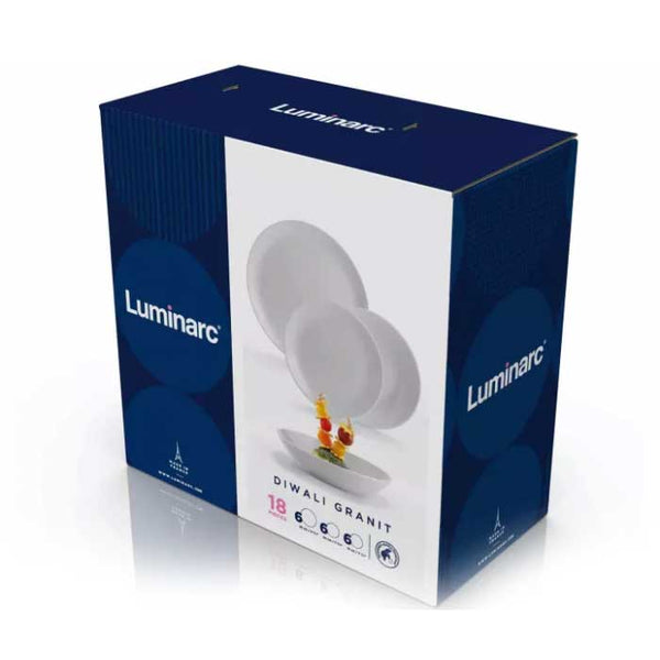 Luminarc 19pcs Diwali Granit  Dinnerware set