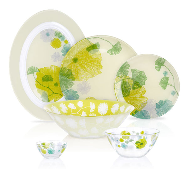 Luminarc-21pcs-Blissful-Blooms--Crockery-Dinnerset