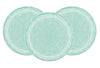 Luminarc Brushmani Turquoise Loose Dinner plate - 3pcs & 6pcs