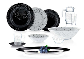 Luminarc Jumoke Silver 52P Dinner Set