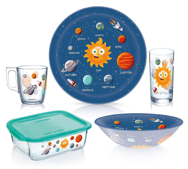 Luminarc-5pcs-Our-Planets-DinnersetSet---Kids-Collection-Crockery