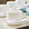 Luminarc-6-pieces-Essence-White-Cup-and-Saucer