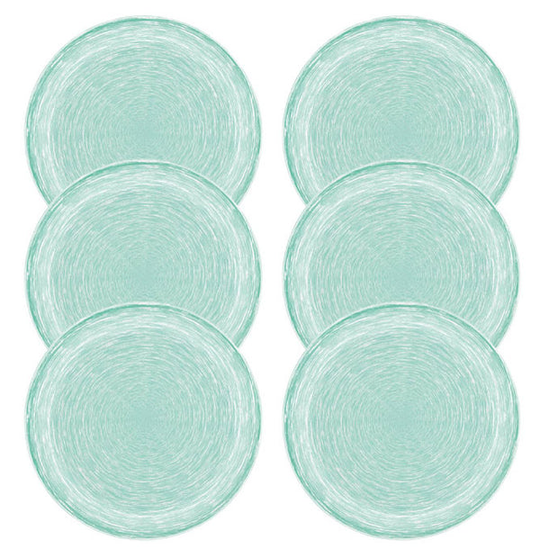 Luminarc Brushmani Turquoise Loose Dinner plate - 3pcs & 6pcs