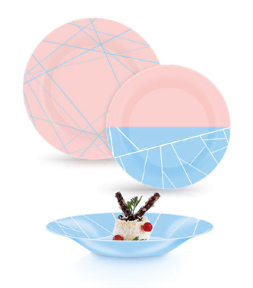 Luminarc-Delnice-Pink-18Pcs-Dinner-Set