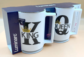 Luminarc Kingdom 2pcs mugs for Hot & Cold Drinks