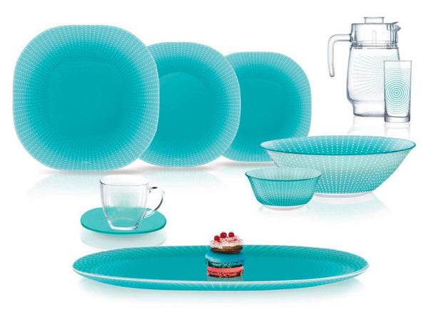 Luminarc-Pop-Art-Turquoise-46pcs-Dinnerset