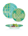 Luminarc 18Pcs Alondra Turquoise Crockery Dinner Set