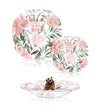 Luminarc 18pcs Carina FlowerPad Rose Dinnerset