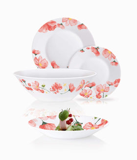 Luminarc 19Pcs Essence Dalary Crockery Dinner Set