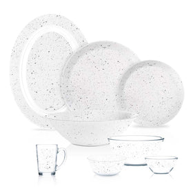 Luminarc 33pcs Ingmar White Crockery Dinnerset