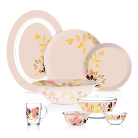 Luminarc 33pcs Simply Colchique Crockery Dinnerset