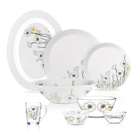 Luminarc 33pcs Simply Norina Crockery Dinnerset