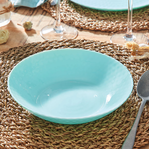 Luminarc 18pcs Pampille Turquoise Dinnerware set