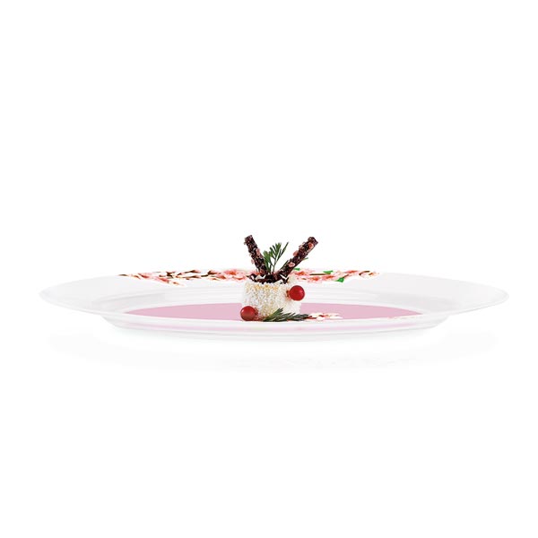 Luminarc_Oval_platter_ROSE_GARDEN