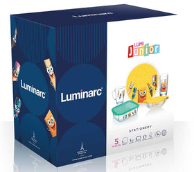 LumiJunior Crockery Stationery Set - 5pcs Kids Collection