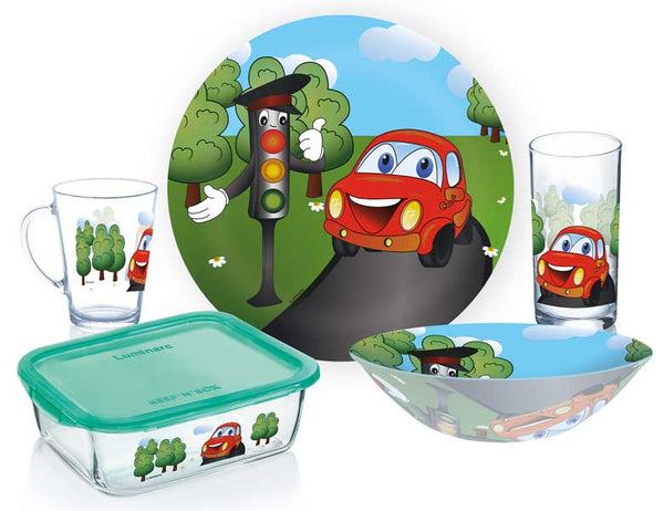 LumiJunior Vroom Vroom Set - 5pcs Kids Collection