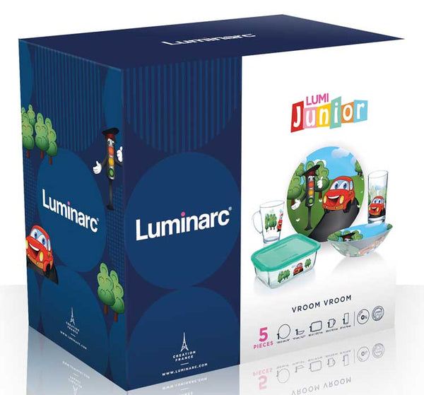 LumiJunior Vroom Vroom Set - 5pcs Kids Collection